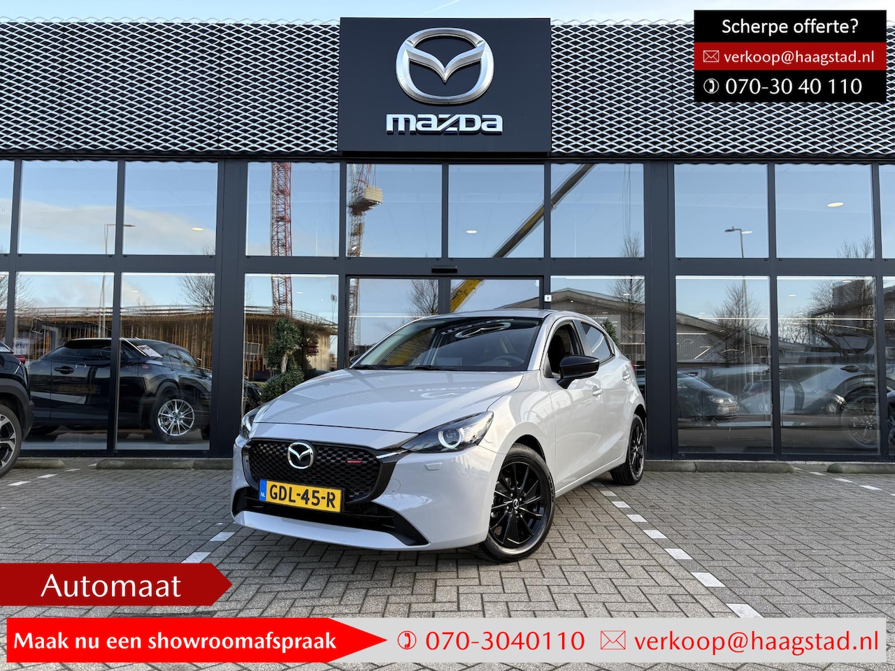 Mazda 2 - 1.5 SkyActiv-G 90 Homura Dealer onderhouden / 1e eigenaar / Automaat / Fabrieksgarantie t/ - AutoWereld.nl