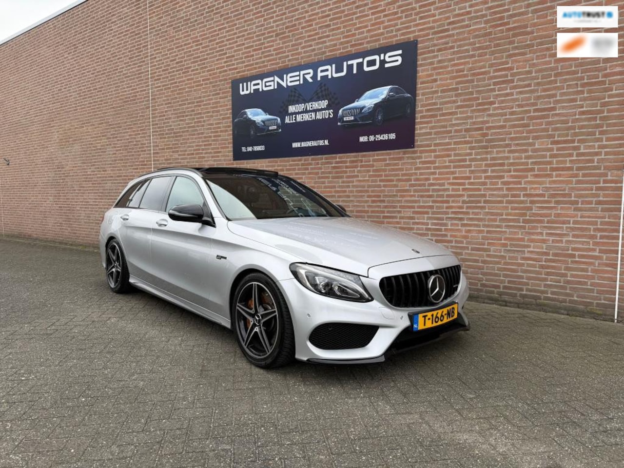 Mercedes-Benz C-klasse Estate - AMG 43 4MATIC Keyles Burmester Pano Distronic Adaptieve-Cruisecontrol - AutoWereld.nl