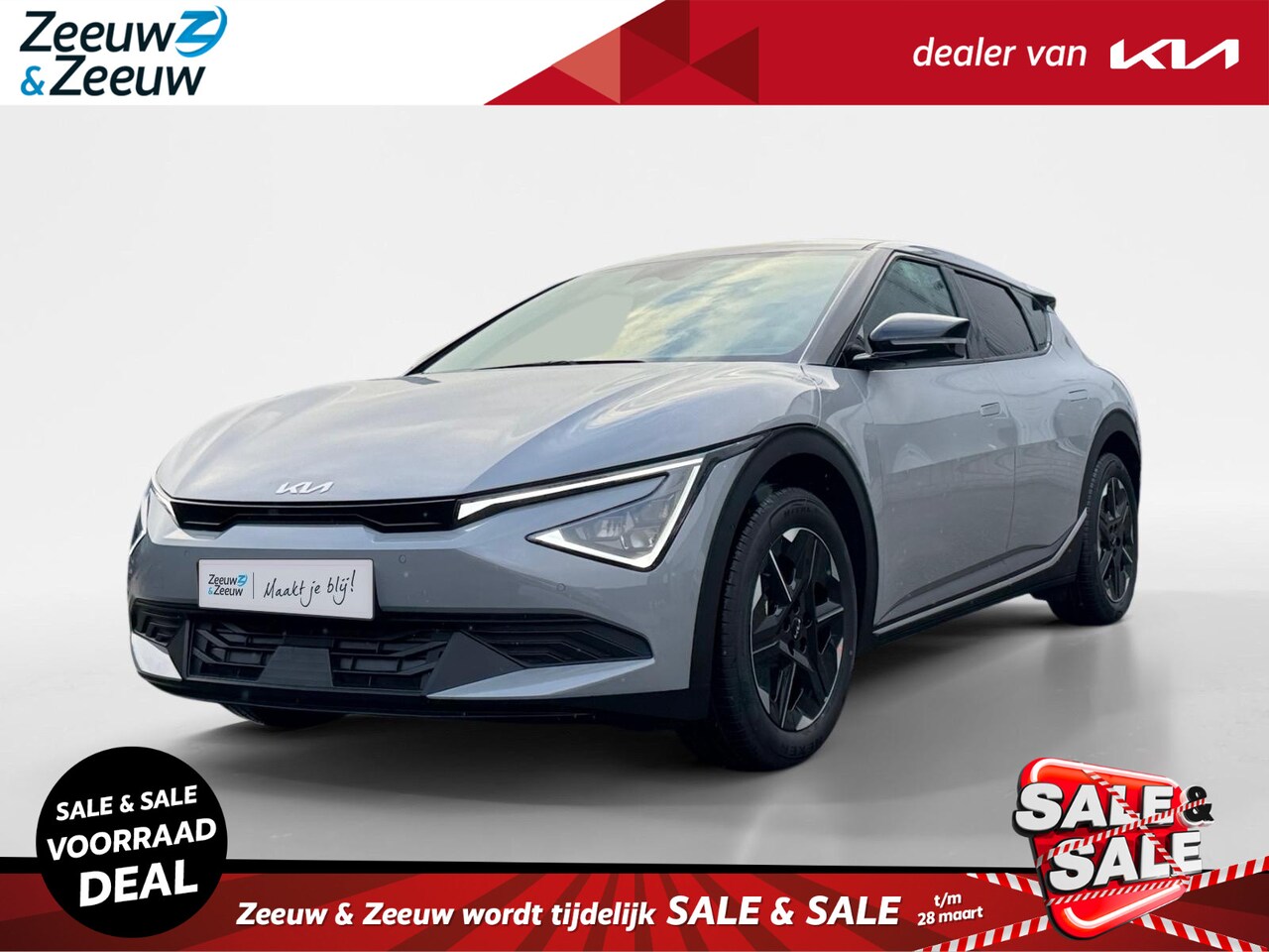 Kia EV6 - Light Edition 63 kWh | Enkele op voorraad bel voor info | NU MET €4.000,- inruilpremie + € - AutoWereld.nl