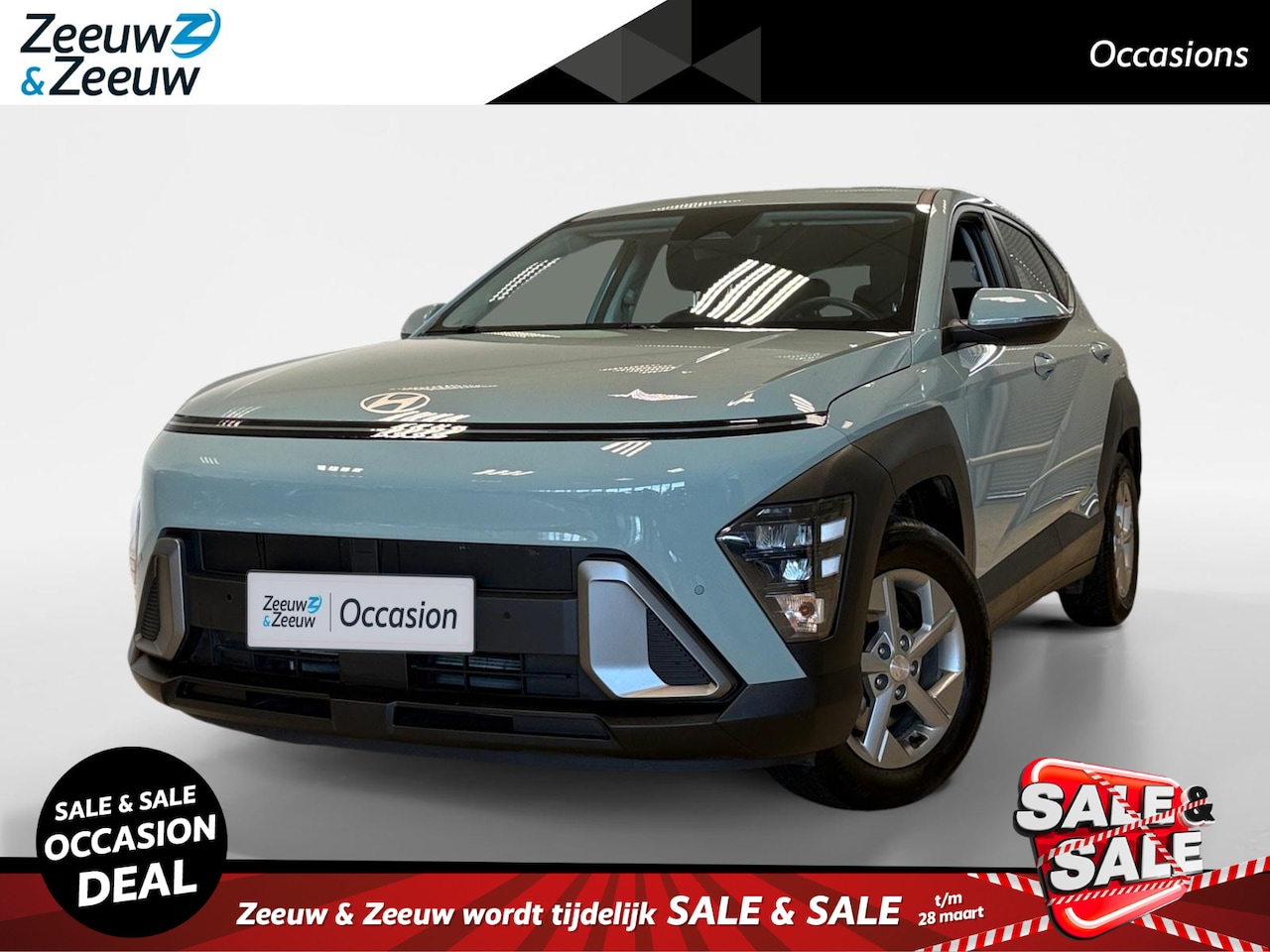 Hyundai Kona - 1.6 HYBRID | COMFORT | AUTOMAAT | MIRAGE GREEN | - AutoWereld.nl