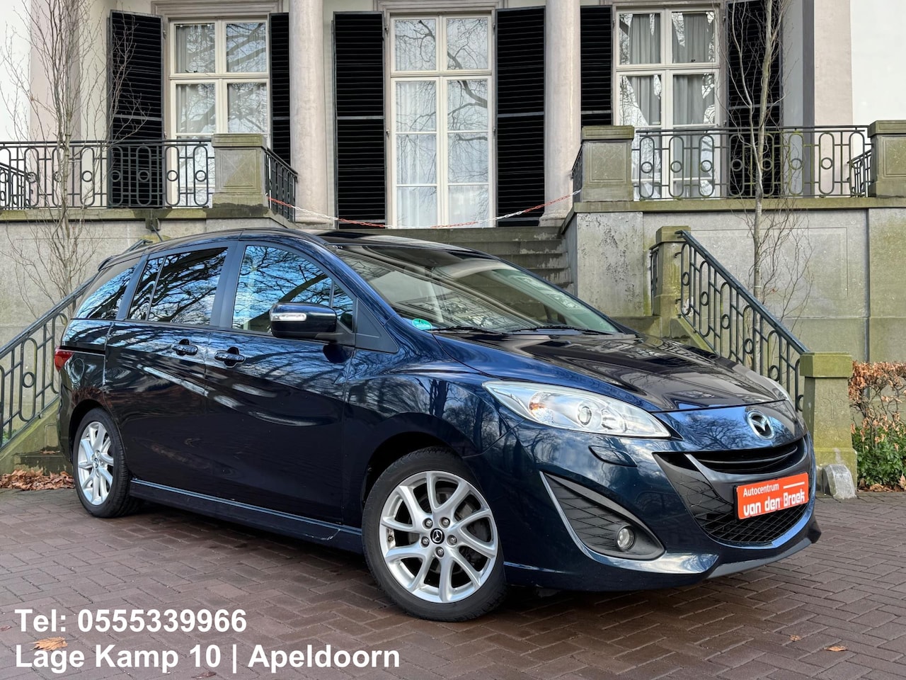 Mazda 5 - 2.0 TS+ 7P 2X Electr Deuren Leder Navi Camera Xenon Climate Cruise Ctr Pdc - AutoWereld.nl