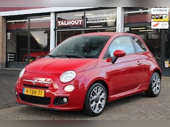 Fiat 500 - 0.9 TwinAir 500S | Automaat, Abarth look, F1 flippers, LM velgen, Sport model