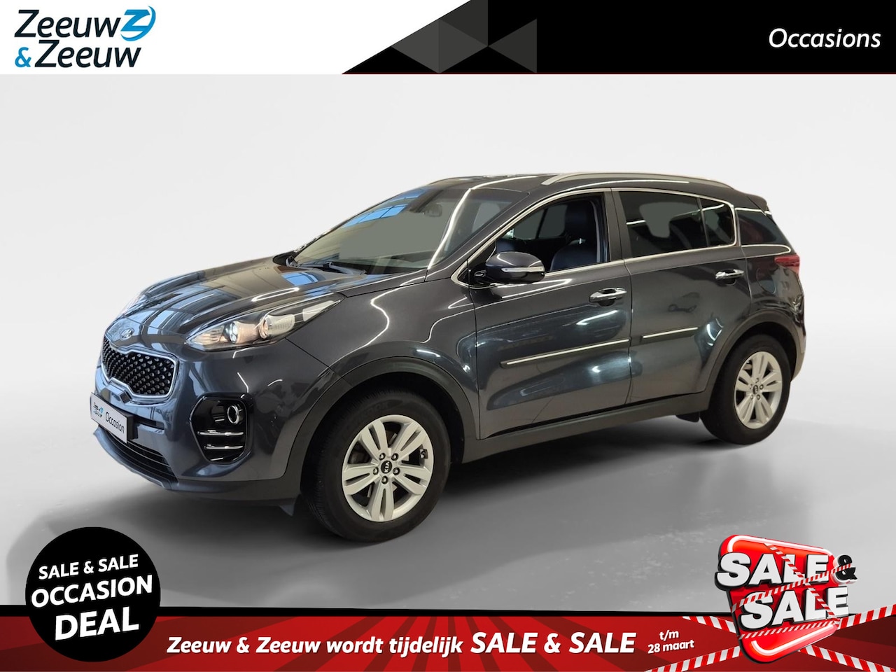 Kia Sportage - 1.6 GDI DynamicLine | Airco | Navi | Camera | LM Velgen | Leder | - AutoWereld.nl