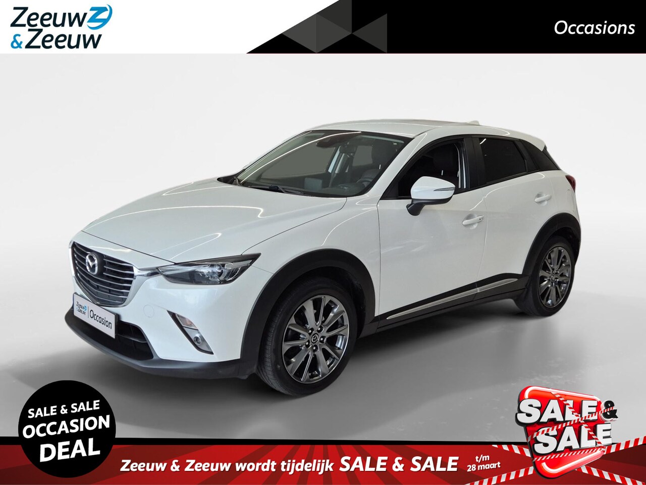 Mazda CX-3 - 2.0 SkyActiv-G 120 GT-Luxury | Automaat | Climate Control | Cruise Control | Memory Stoele - AutoWereld.nl