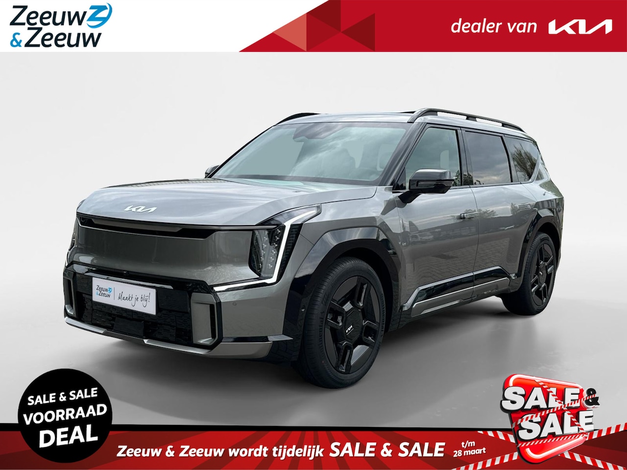 Kia EV9 - GT-Line AWD 99.8 kWh Nu te bestellen | € 3000 Inruilpremie | €700 korting op laadpaal | 2, - AutoWereld.nl