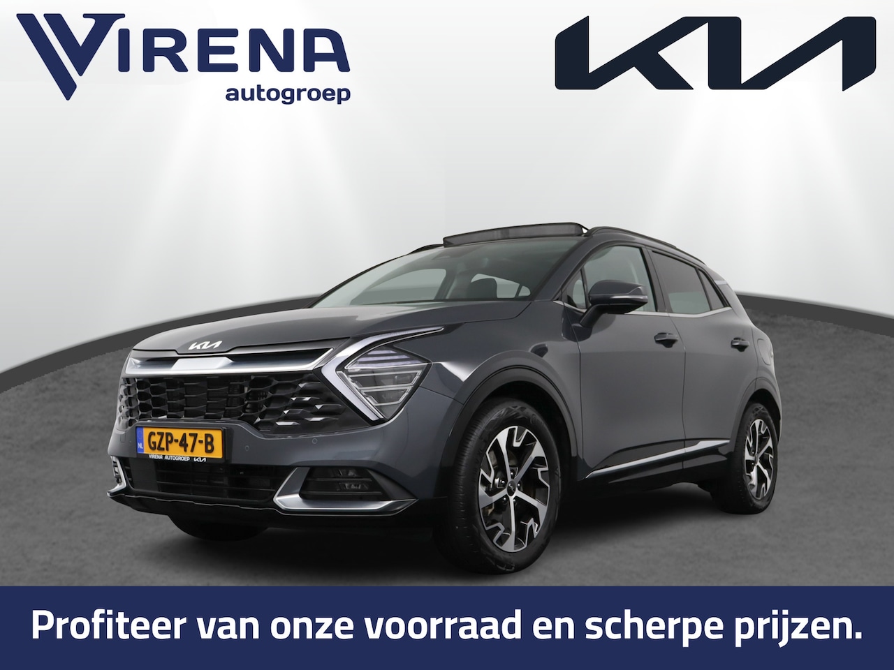 Kia Sportage - 1.6 T-GDi Hybrid DynamicPlusLine - Adaptive Cruise - Stoel/Stuurverwarming - Schuif/Kantel - AutoWereld.nl
