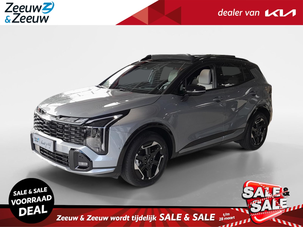 Kia Sportage - 1.6 T-GDi AT6 Hybrid GT-Plusline | NIEUWE SPORTAGE | 239 PK | 1510Kg trekgewicht | NU €350 - AutoWereld.nl