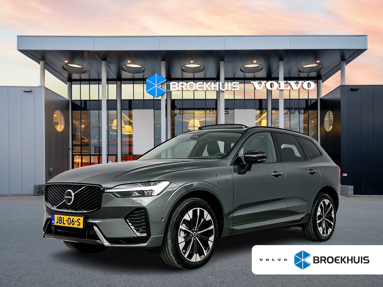 Volvo XC60 - T6 Recharge Ultra Dark | 20" | Geventileerd Nappa | Massagestoelen | Getint Glas | Panoram - AutoWereld.nl