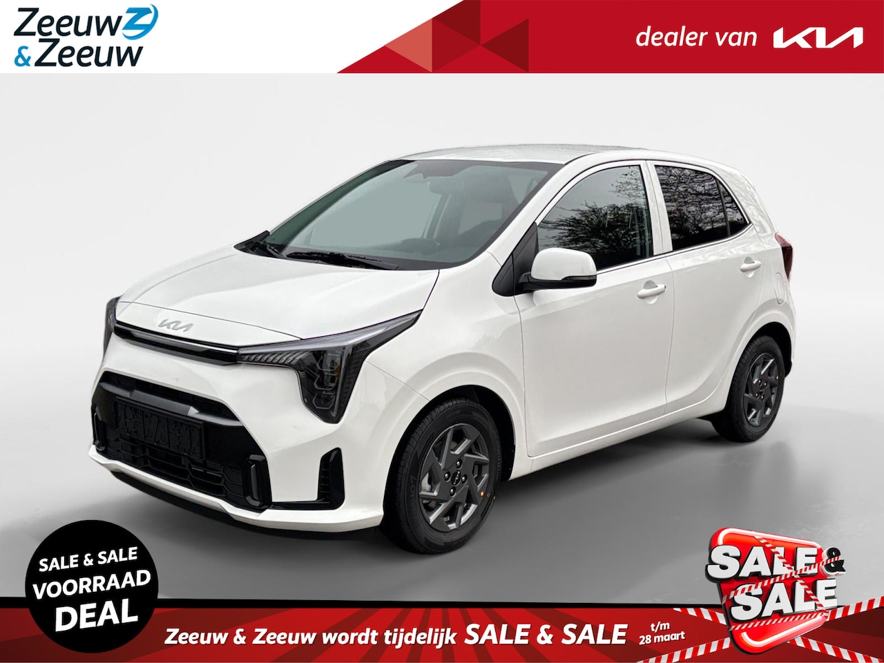 Kia Picanto - 1.0 GDi DynamicPlusLine | bel voor info | Elektrisch inklapbare buitenspiegels | 14" licht - AutoWereld.nl