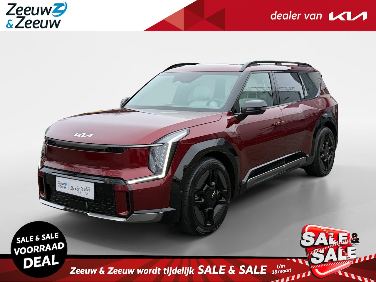 Kia EV9 - GT-Line AWD 99.8 kWh Nu te bestellen | € 3.000 Inruilpremie | €700 korting op laadpaal | 2 - AutoWereld.nl