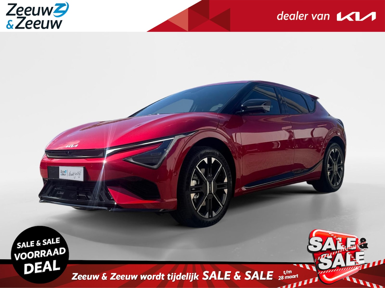 Kia EV6 - GT-Line AWD ALL WHEEL DRIVE | Enkele kleuren op voorraad bel voor info | € 5000,- Inruilpr - AutoWereld.nl