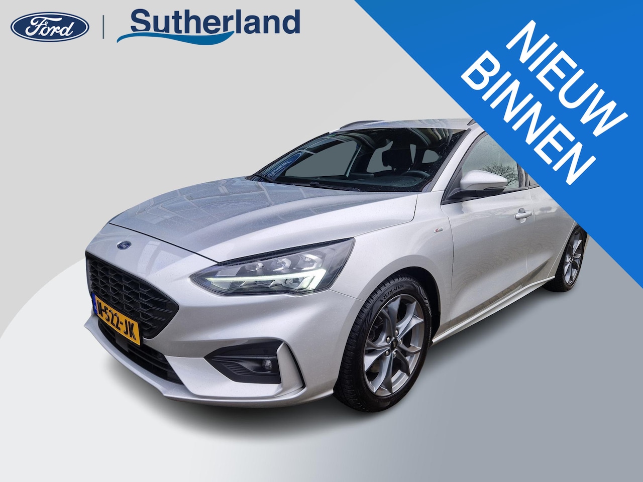 Ford Focus Wagon - 1.0 EcoBoost ST Line Business Trekhaak | Voll. LED verlichting voor en achter | Winterpack - AutoWereld.nl