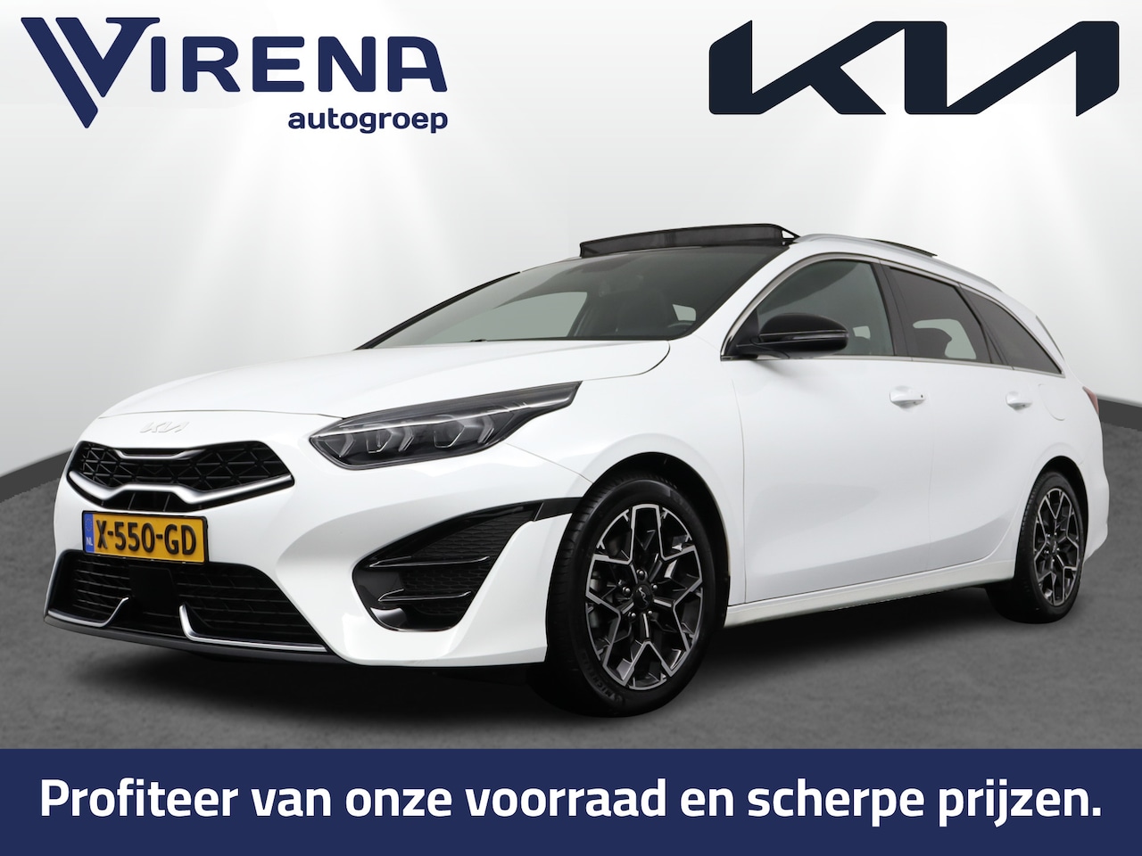Kia Cee'd Sportswagon - Ceed 1.5 T-GDi GT-Line Automatische achterklep - Keyless entry - Stoel/Stuurverwarming - S - AutoWereld.nl