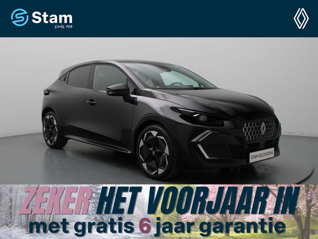 Renault Clio - techno full hybrid E-Tech 160 pk 360° Camera | Adapt. Cruise | Parkeersens. v+a | Stoelver - AutoWereld.nl