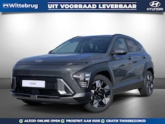 Hyundai Kona - 1.6 GDI HEV Premium Full Hybride Automaat met Navigatie, Lederen bekleding en Stoelverwarm