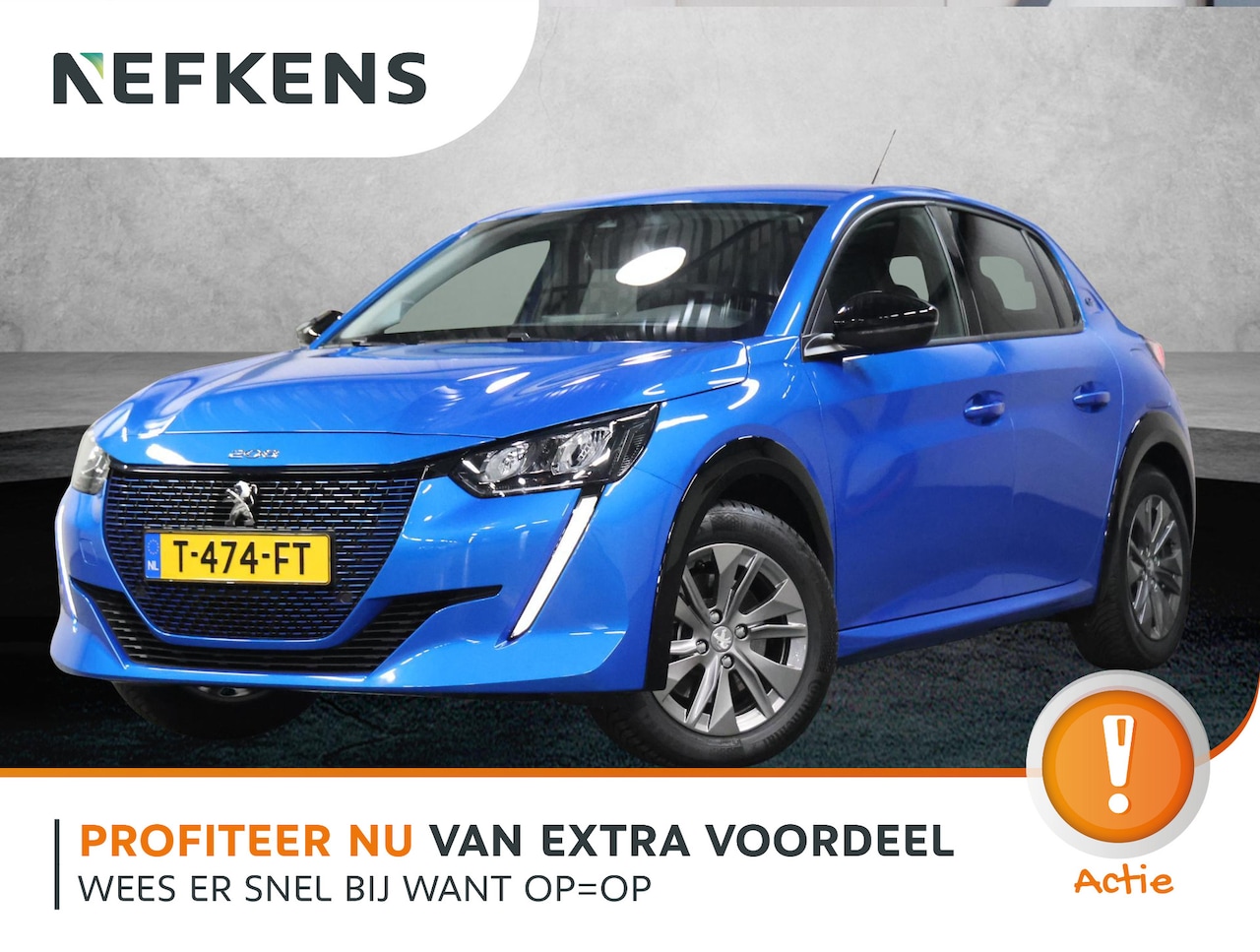 Peugeot e-208 - Allure Pack 50kWh 136PK | 1ste eigenaar | LEER/Stof | AppleCarPlay/AndroidAuto | AUTOMAAT - AutoWereld.nl