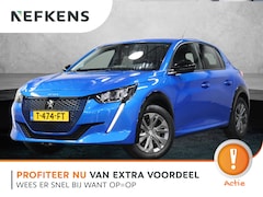 Peugeot e-208 - Allure Pack 50kWh 136PK | 1ste eigenaar | LEER/Stof | AppleCarPlay/AndroidAuto | AUTOMAAT
