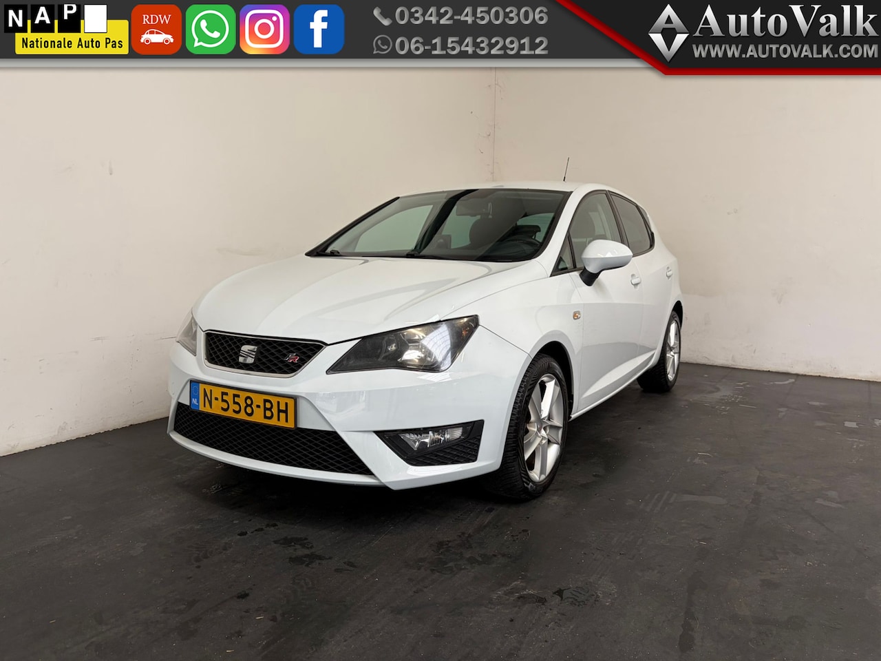 SEAT Ibiza - 1.2 TSI FR. Clima. Cruise! - AutoWereld.nl