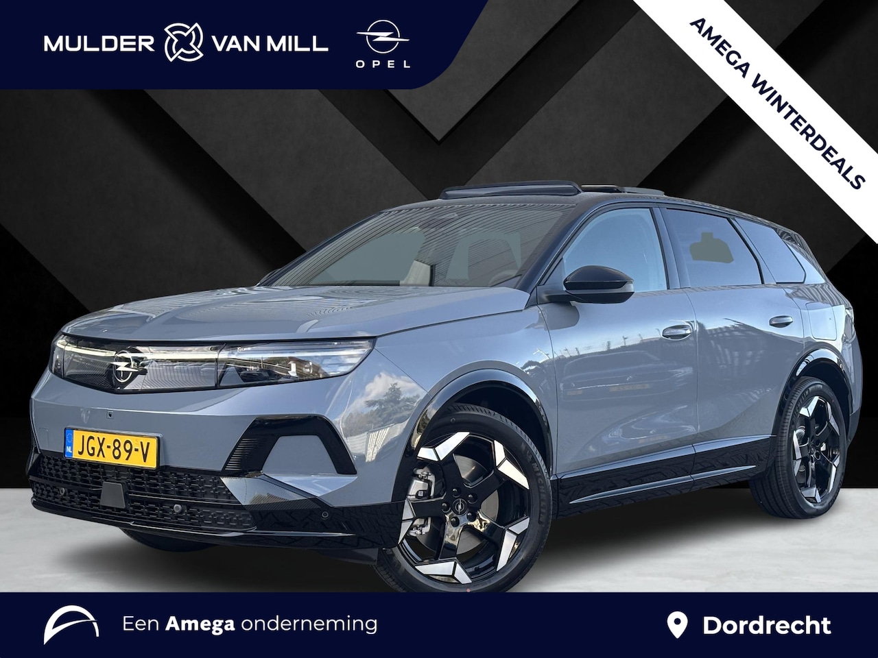 Opel Grandland Electric - Ultimate 73kWh 325pk AWD | Hi-Fi FOCAL® | NAPPA LEDER | SCHUIF/KANTELDAK | LED PIXEL VERLI - AutoWereld.nl