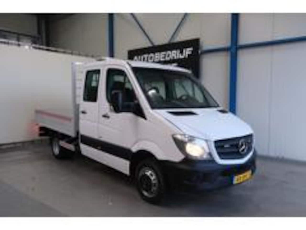 Mercedes-Benz Sprinter - 513 2.2 BlueTEC 366 DC Automaat - Pick-up, Open laadbak. - AutoWereld.nl