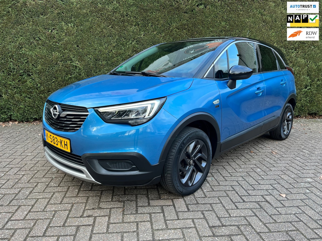 Opel Crossland X - 1.2 Turbo Edition 2020 1.2 Turbo Edition 2020, Apple-Carplay, Navi, PDC, Cruise, Eerste eiganaar ! - AutoWereld.nl