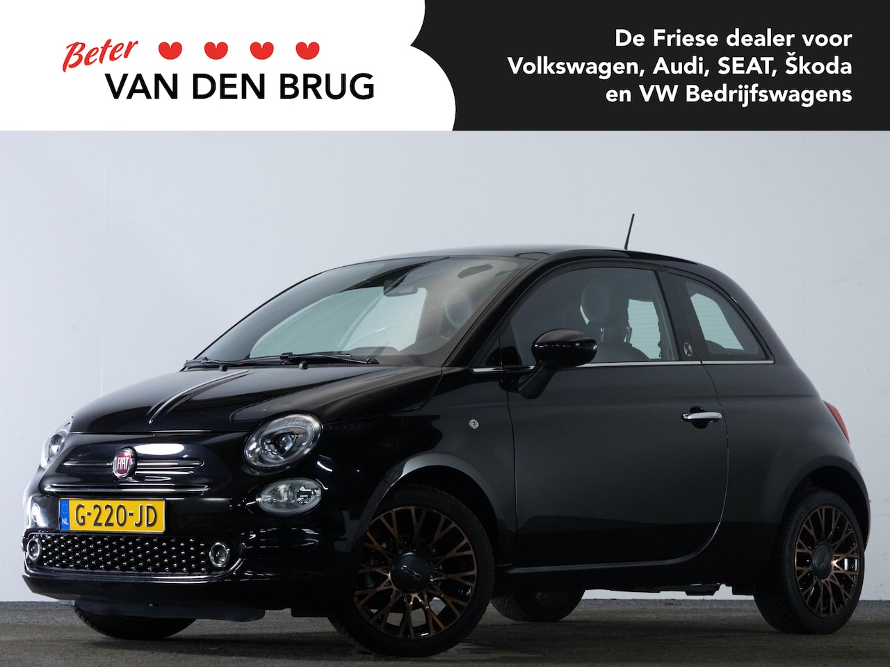 Fiat 500 - 0.9 TwinAir Turbo Sport | Navigatie | Panoramadak | Airconditioning | DAB+ | Parkeersensor - AutoWereld.nl