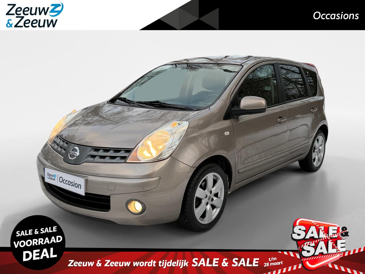 Nissan Note - 1.6 Life | Automaat | Lage kilometers | Trekhaak | Parkeersensoren | Airco | - AutoWereld.nl