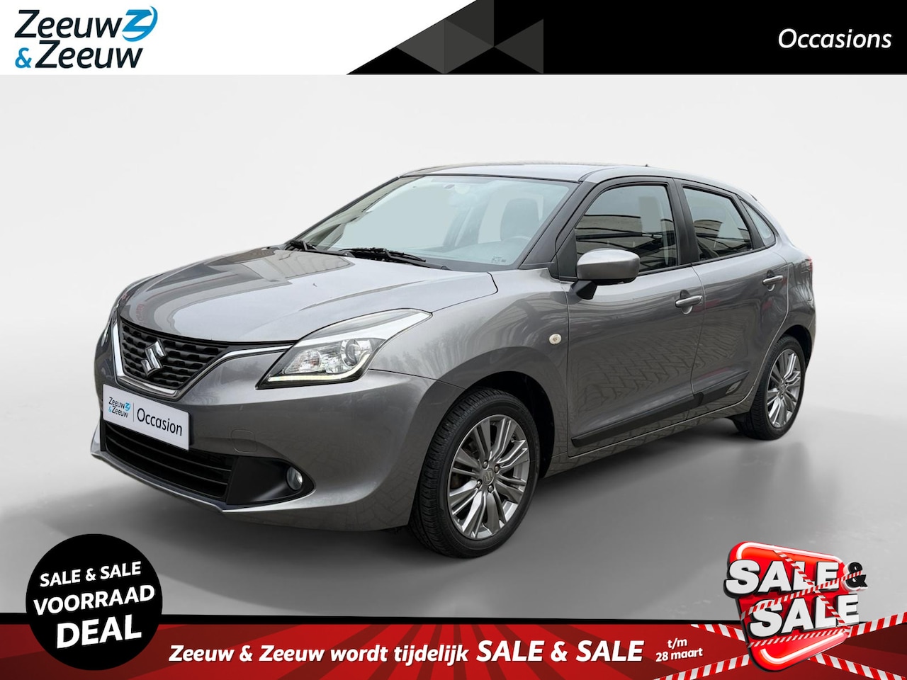 Suzuki Baleno - 1.2 Exclusive | 1e Eigenaar | Trekhaak | Telefoon | Airco | - AutoWereld.nl