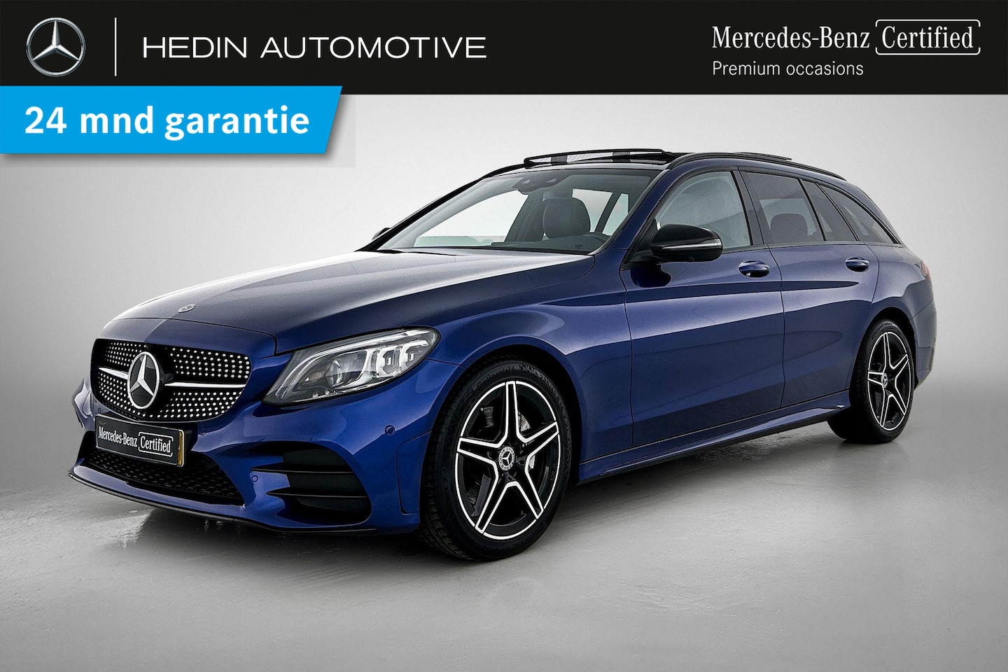 Mercedes-Benz C-klasse Estate - C 180 Automaat Business Solution AMG | Premium Pakket | Nightpakket | Panoramadak | Comand - AutoWereld.nl