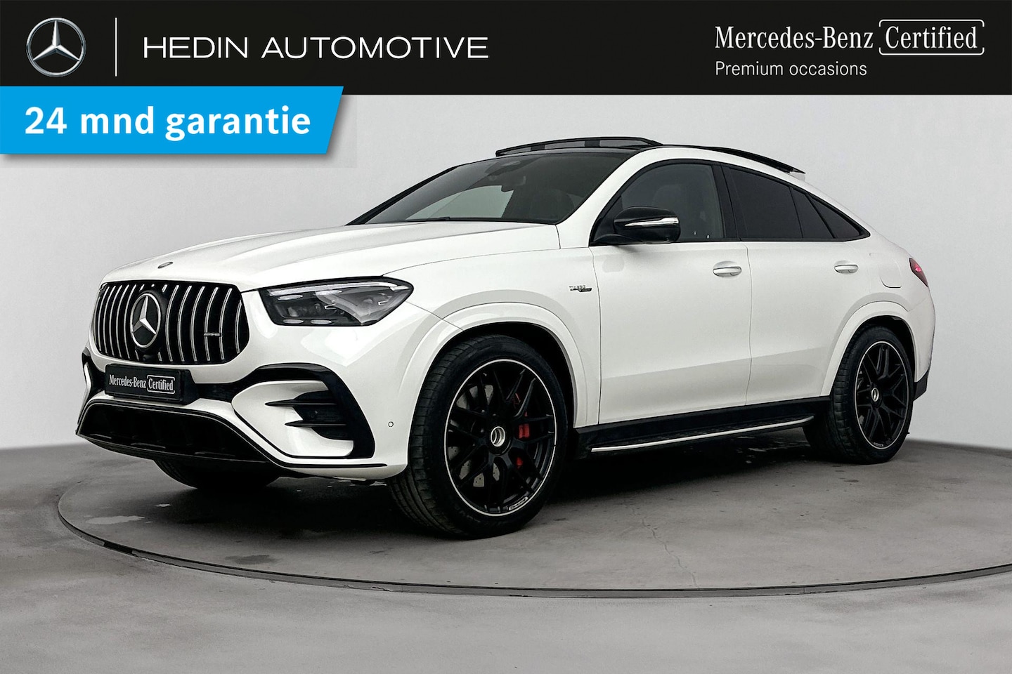 Mercedes-Benz GLE-Klasse Coupé - GLE 53 AMG Hybrid Automaat 4MATIC+ | MANUFAKTUR | Premium Plus Pakket | AMG Nightpakket | - AutoWereld.nl