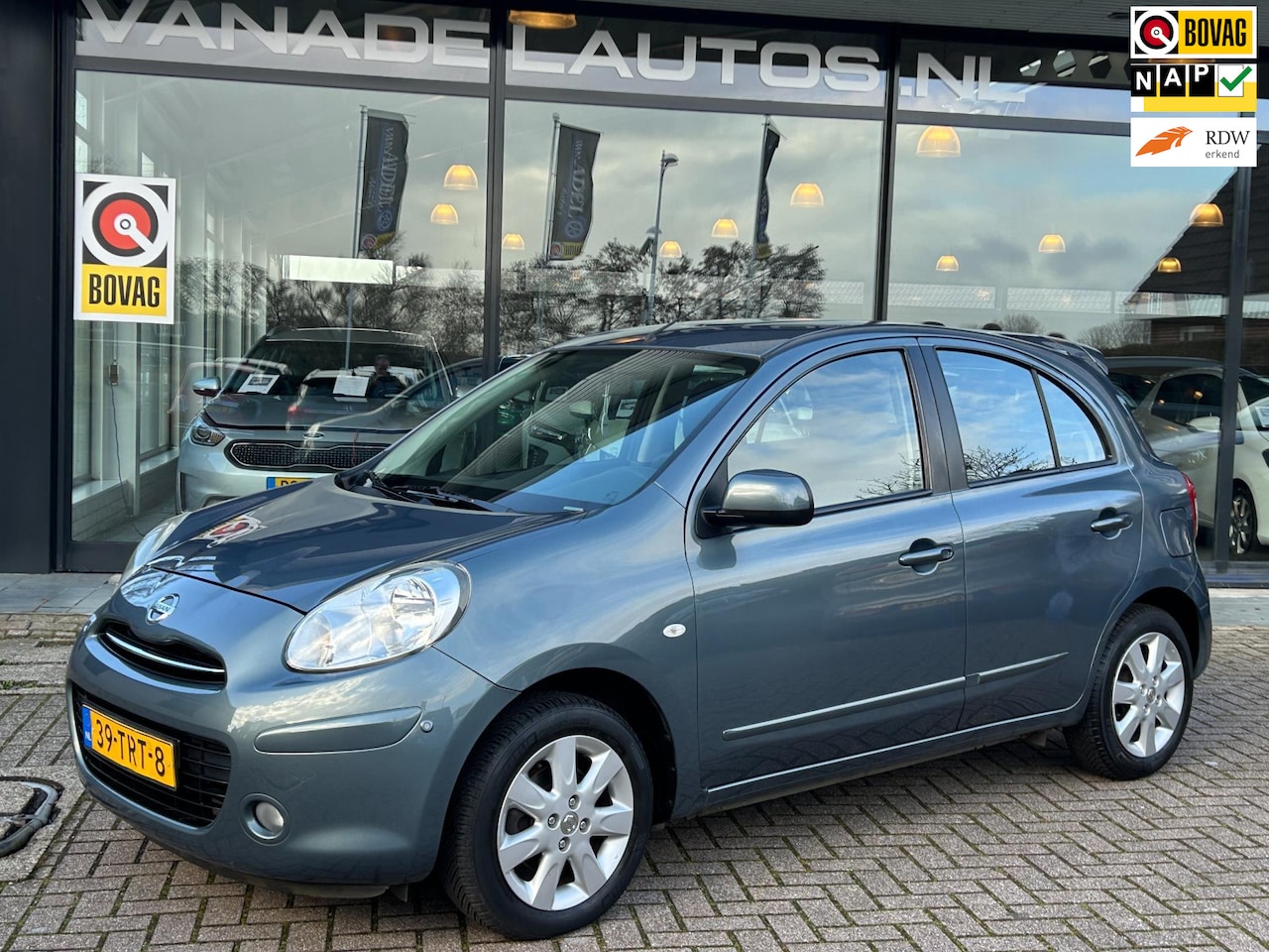 Nissan Micra - 1.2 DIG-S Connect Edition 5Drs 81d-KM! Navi Airco Cruise Park.Sens NAP NL-Auto Dealeronder - AutoWereld.nl