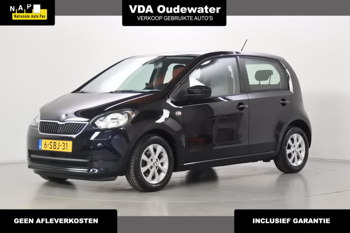 Skoda Citigo - 1.0 Sprint 5drs A/C Cruise LMV Navi - AutoWereld.nl