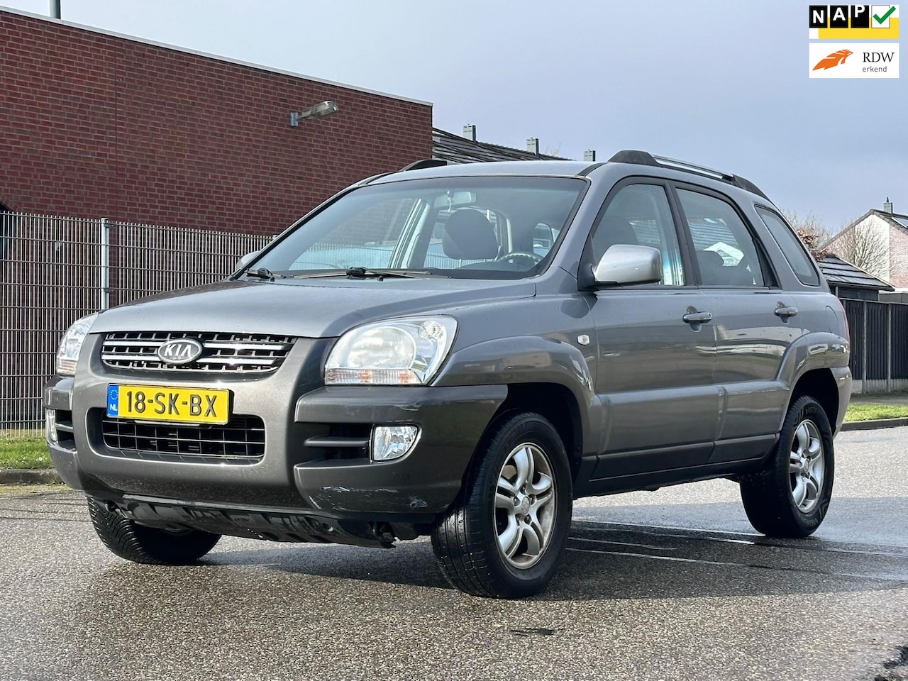 Kia Sportage - 2.0 CVVT Comfort 1e Eigenaar*Cruise*Airco*NAP*LM velgen*Nette auto* - AutoWereld.nl
