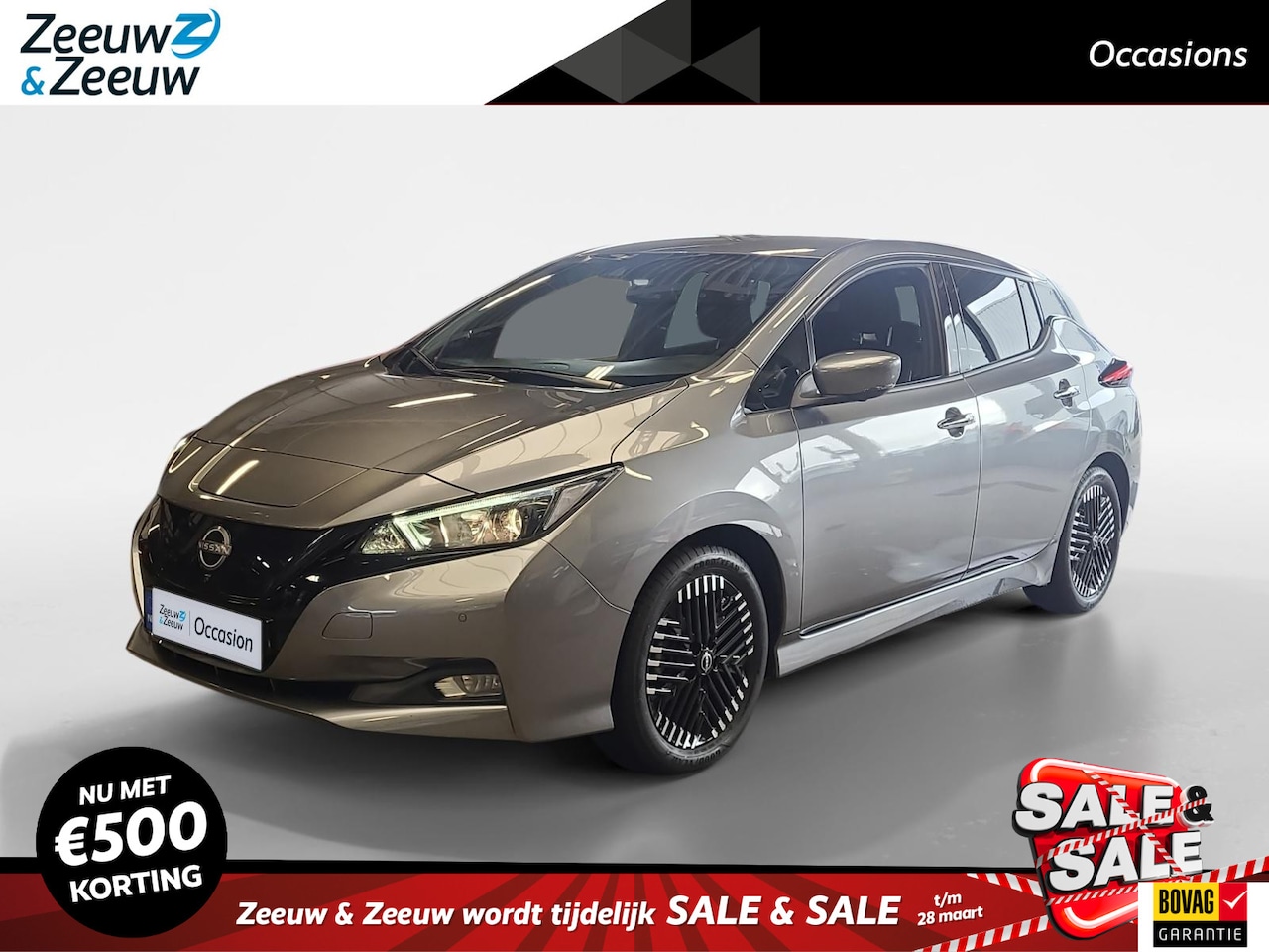 Nissan LEAF - N-Connecta 40 kWh Apple Carplay/Android Auto | Navi | Metallic lak | Rondomzicht camera | - AutoWereld.nl