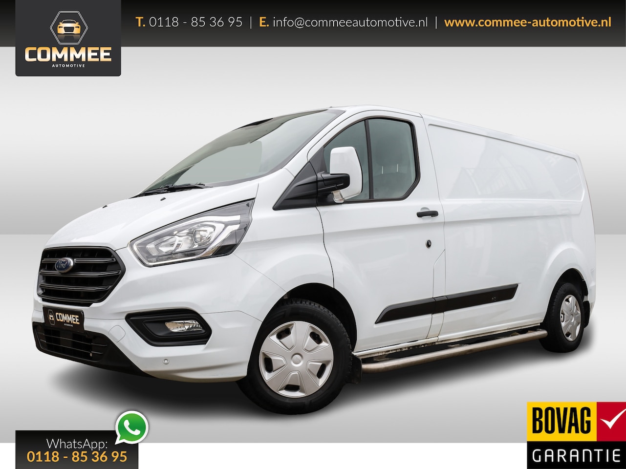 Ford Transit Custom - 300 2.0 TDCI L2H1 Trend AC I Cr.Contr I Trekhaak I Stoelverw I Verw.voorruit - AutoWereld.nl