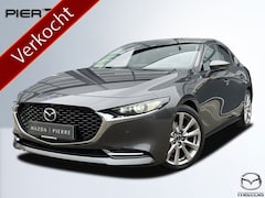 Mazda 3 - 3 2.0 e-SkyActiv-X M Hybrid 186 Luxury NAVI | ACHTERUITRIJCAMERA | 18 INCH LMV | WINTERPAK