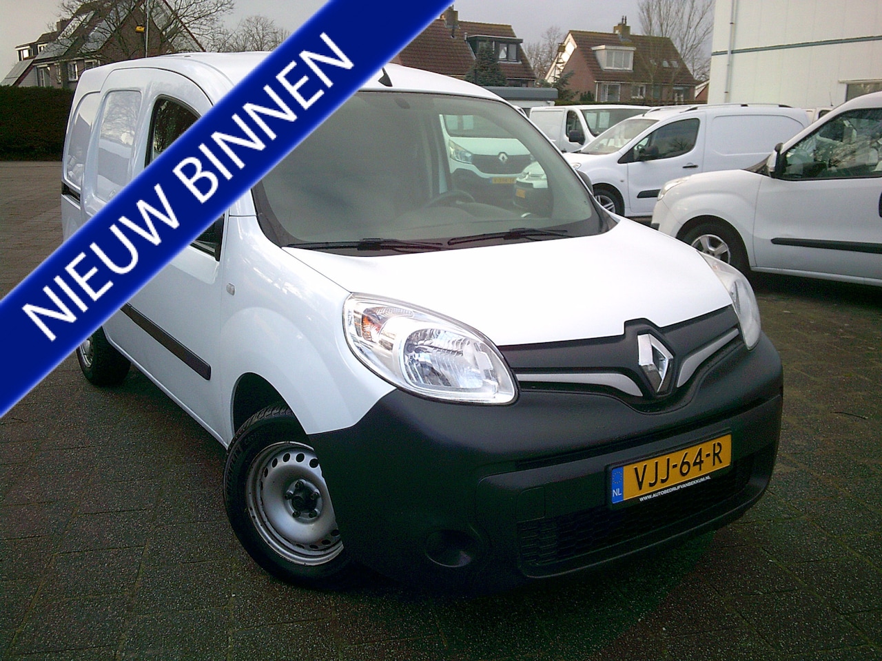 Renault Kangoo - 1.5 Blue dCi 80 Comfort VOORZIEN VAN AIRCO +CRUISE+NAVIGATIE !! - AutoWereld.nl