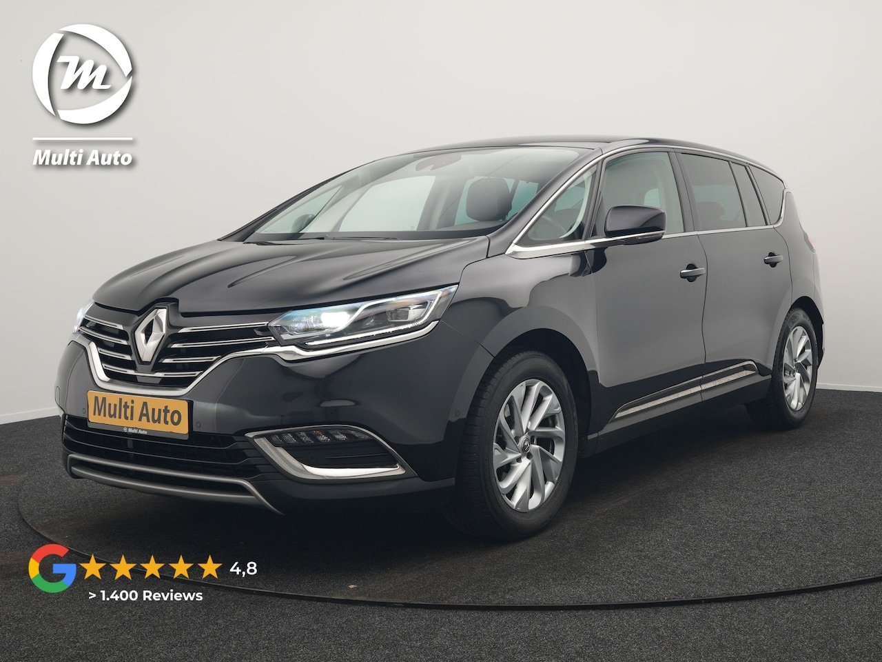 Renault Espace - 1.6 TCe Dynamique Automaat 200pk | Panoramadak | Voorstoelen Verwarmd | Sfeerverlichting | - AutoWereld.nl