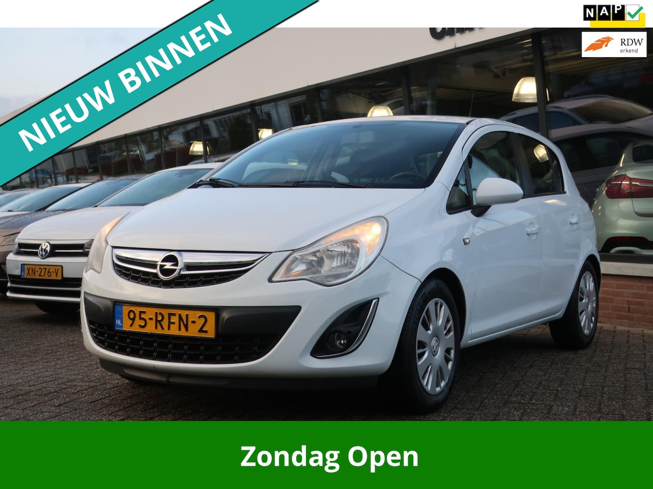 Opel Corsa - 1.2-16V Edition 2e EIG_NAVI_CRUIS_AIRCO_NAP. - AutoWereld.nl