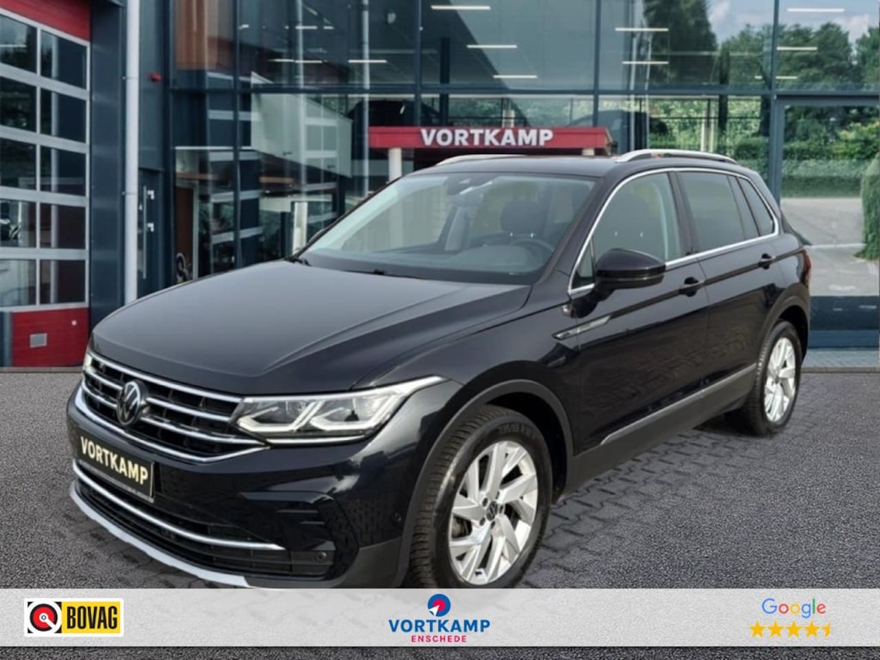 Volkswagen Tiguan - 2.0 TDI DSG ELEGANCE CAMERA/PANODAK/ACC/ELEKKLEP/STOEL+STUURVERW - AutoWereld.nl