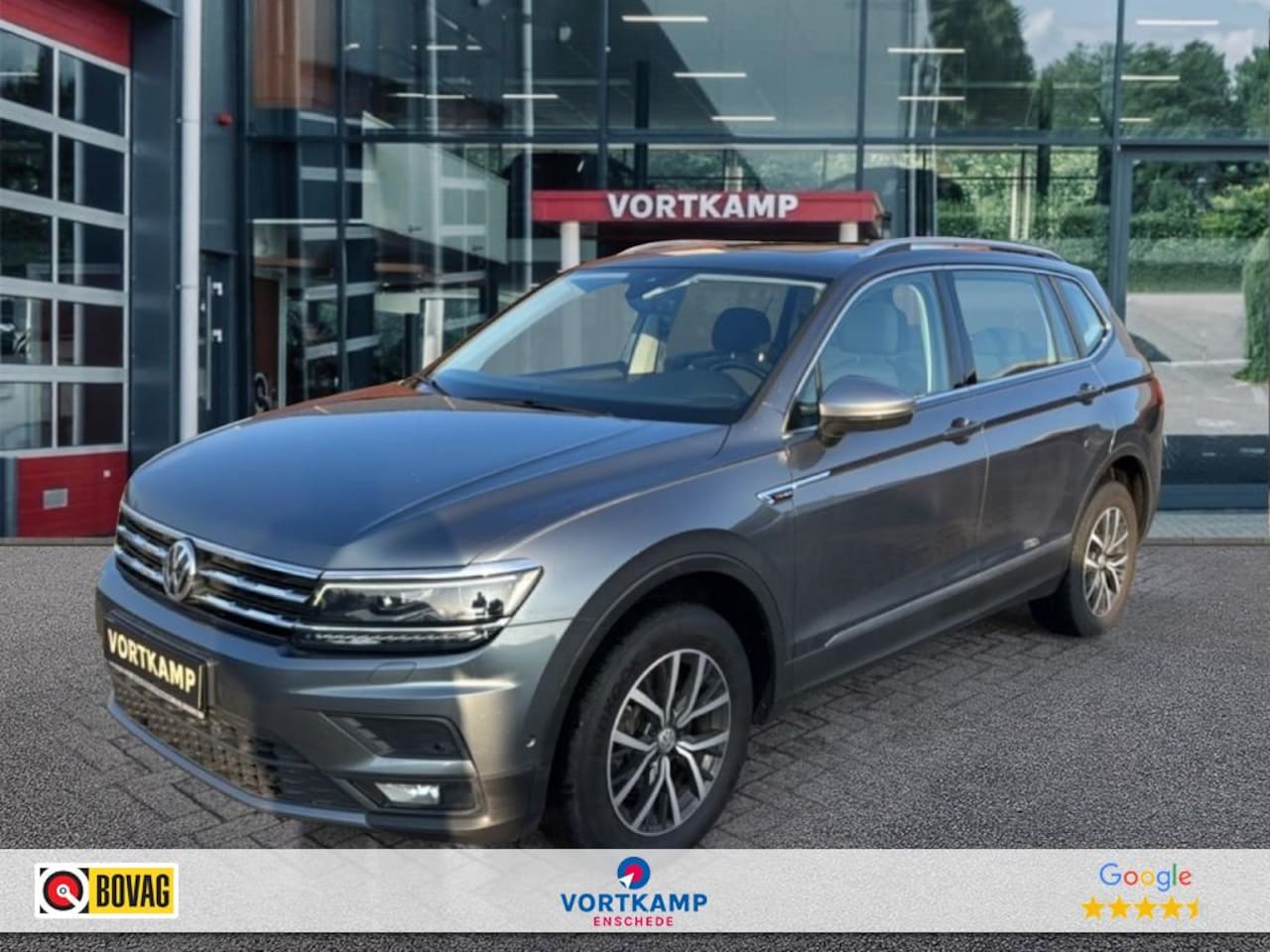 Volkswagen Tiguan Allspace - 2.0 TDI 4MOTION PANO-DAK/CAMERA/ACC/ELEKKLEP/STOELVERW/NAVI - AutoWereld.nl
