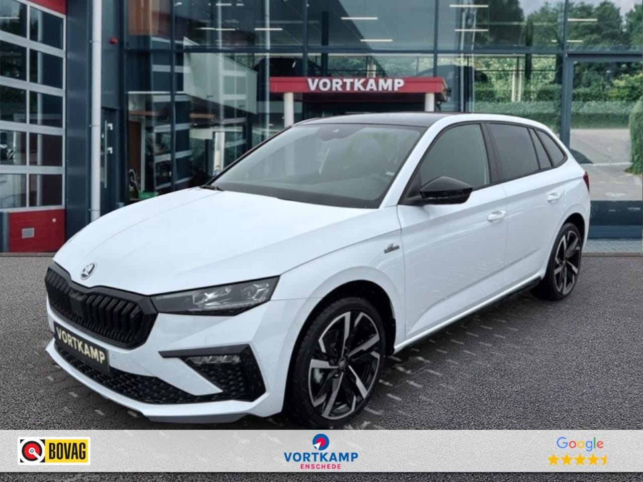 Skoda Scala - 1.0 TSI DSG MONTE CARLO TREKHAAK/CAMERA/GLAZENDAK/STOEL+STUURVERW - AutoWereld.nl