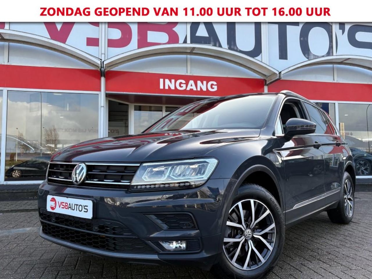 Volkswagen Tiguan - 1.5 TSI AUT. DIG.DASHBORD NAVI AIRCO CRUISE STOELVERWARMING LMV - AutoWereld.nl
