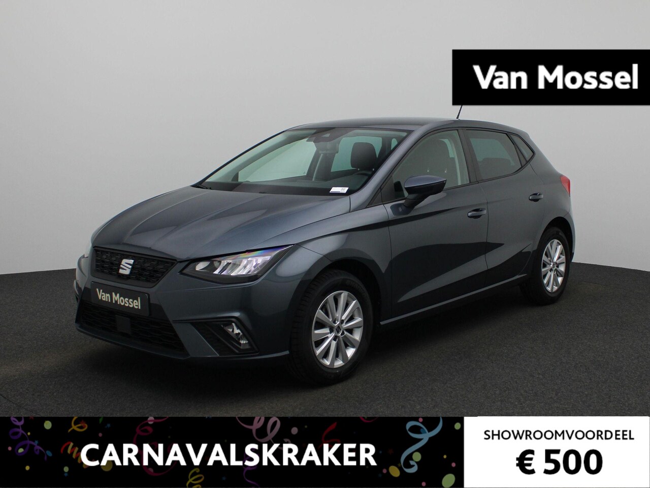 SEAT Ibiza - 1.0 TSI Style | CRUISE CONTROL | AIRCO | MULTIFUNCTIONEEL STUUR | PARKEERSENSOREN ACHTER | - AutoWereld.nl