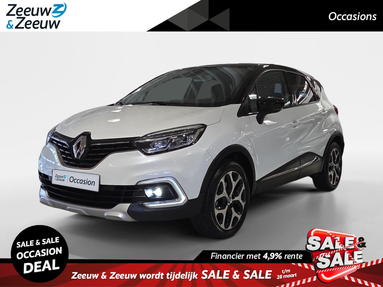 Renault Captur - 1.2 TCe Intens * Automaat * Trekhaak * Cruise Control * Navigatie * 12 Maanden BOVAG Garan - AutoWereld.nl