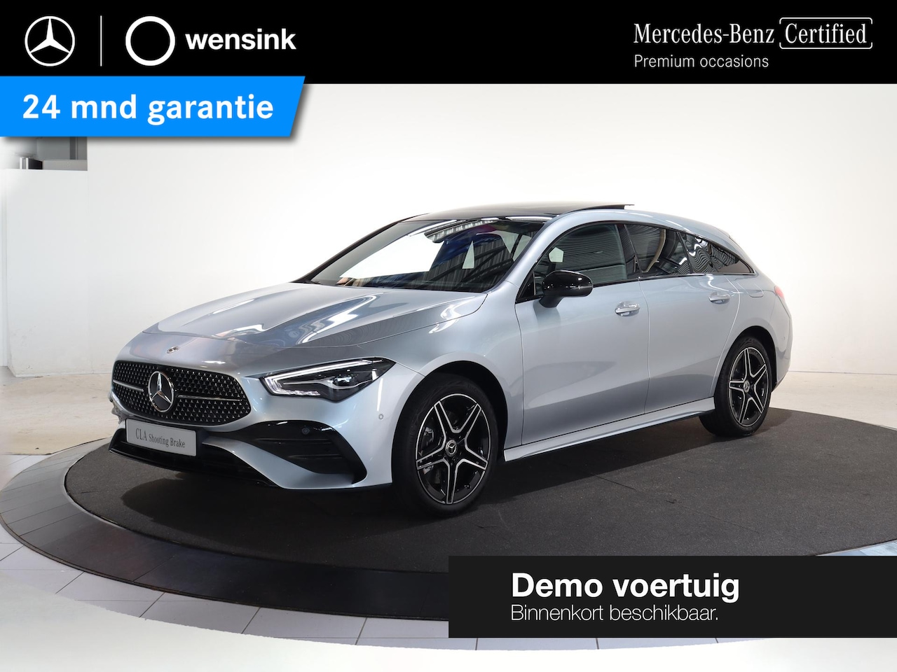Mercedes-Benz CLA-klasse Shooting Brake - 250e Business Solution AMG | Night | Panoramadak | Trekhaak | Sfeerverlichting | Parkeerca - AutoWereld.nl