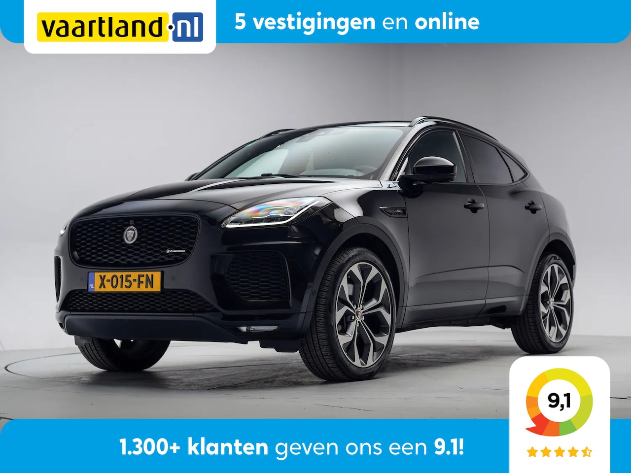 Jaguar E-Pace - 2.0 P200 AWD R-Dynamic HSE [ Panorama Leder Meridian Stoelverwarming v+a ] - AutoWereld.nl