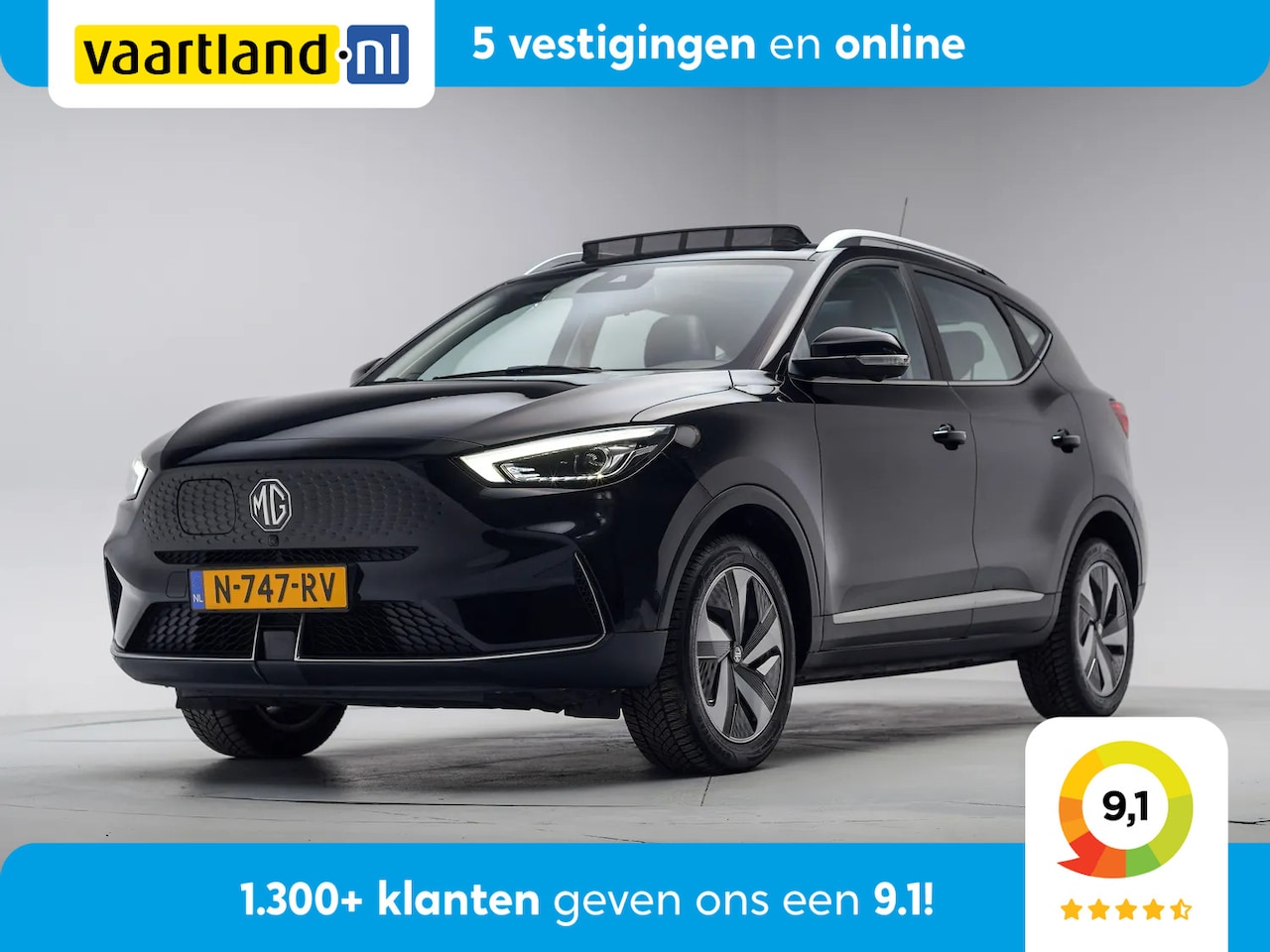 MG ZS - 70 kWh Long Range Luxury Nieuw model! [ Panorama Leder Apple/Android 360°cam ] - AutoWereld.nl