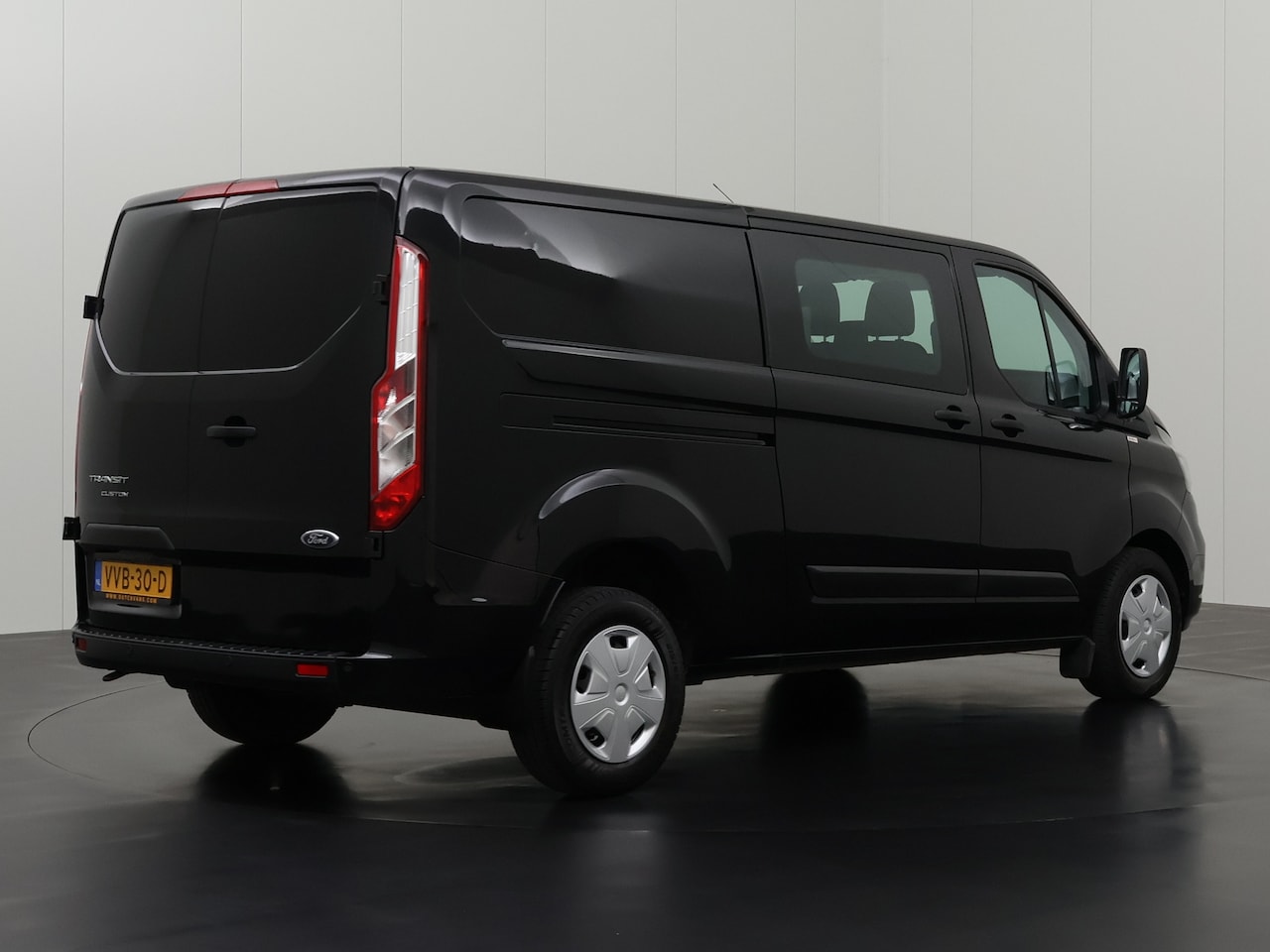 Ford Transit Custom - 2.0TDCI Automaat Lang Dubbele Cabine 6-Persoons | Navigatie | Camera | Airco | Cruise - AutoWereld.nl