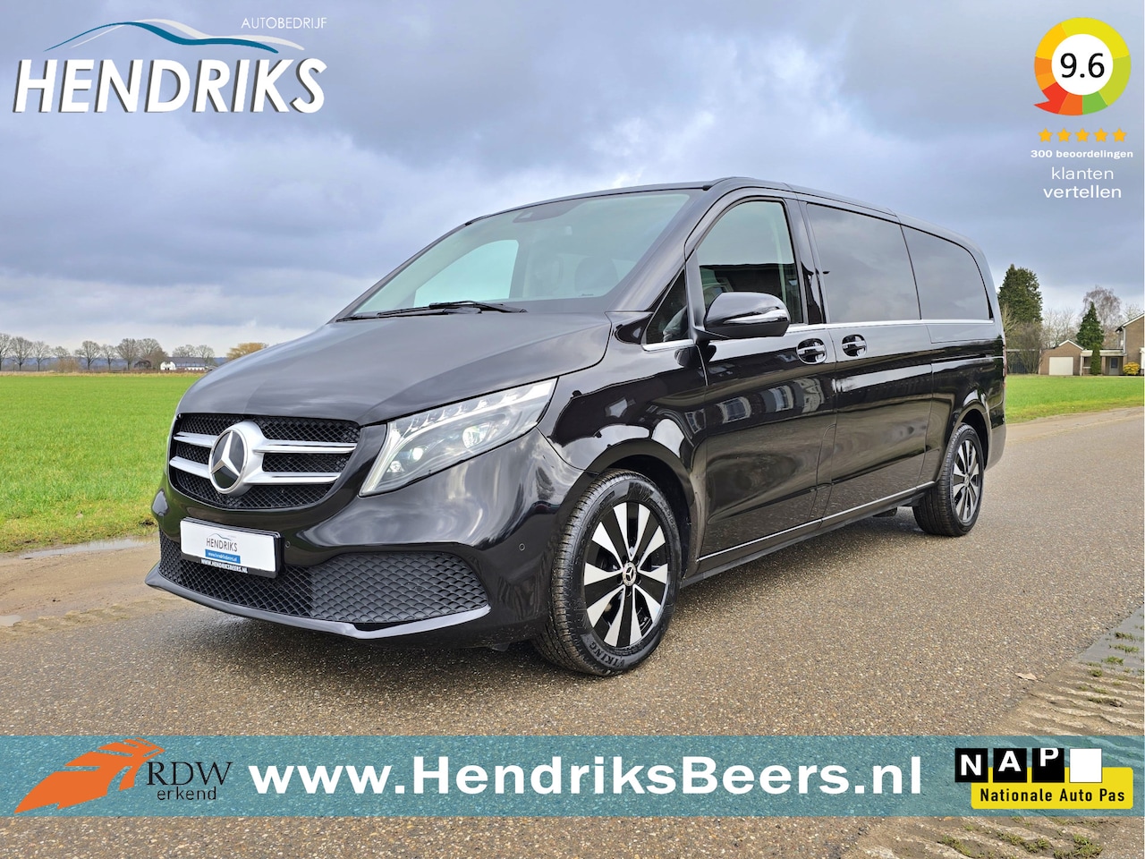 Mercedes-Benz V-klasse - 250d Avantgarde Edition DC L3 - 190 Pk - Euro 6 - ParkeerCamera - Leren bekleding - AutoWereld.nl